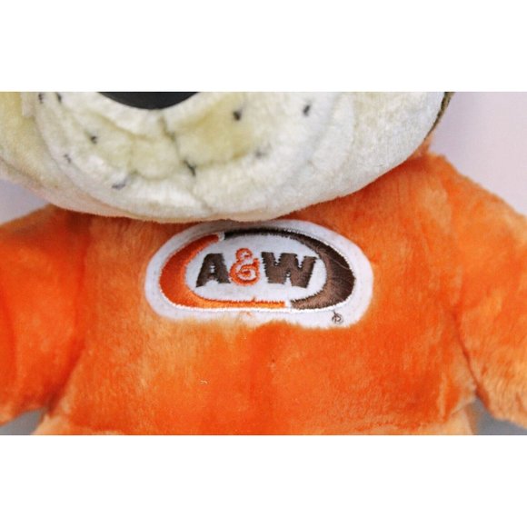 VTG 1995 Greystone A&W Restaurant 16" Rooty Root Beer Bear Stuffed Animal Plush - Picture 3 of 9